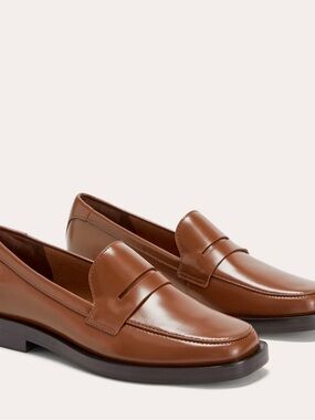 Everlane Women’s Penny Loafers in Chestnut Brown